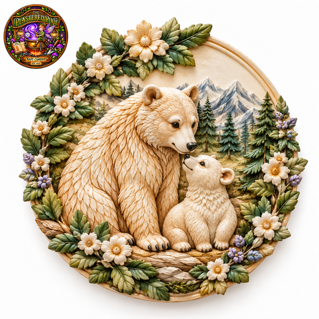 BEAR AND HER CUBS